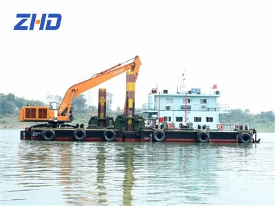 Backhoe Dredging Vessel